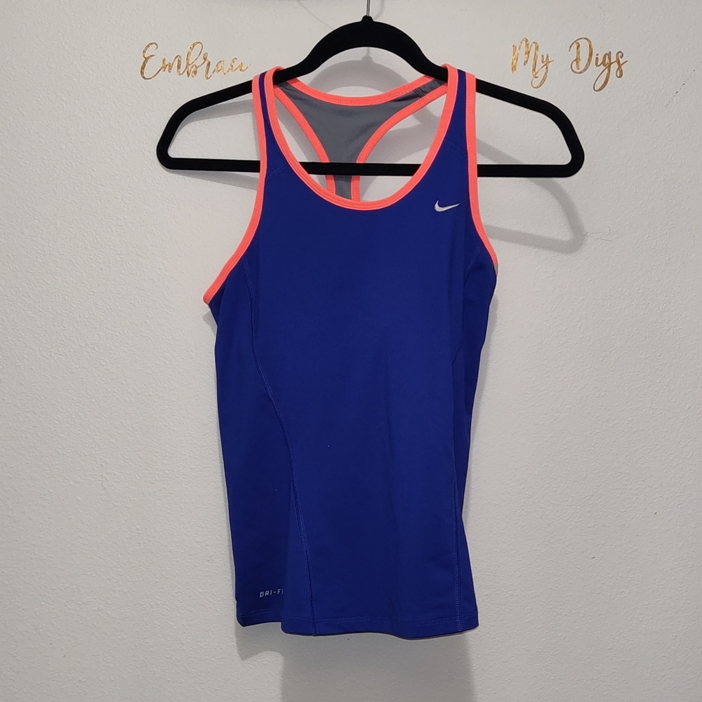 Nike Dri Fit Tank with Built in Bra